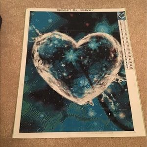 Frozen heart painting